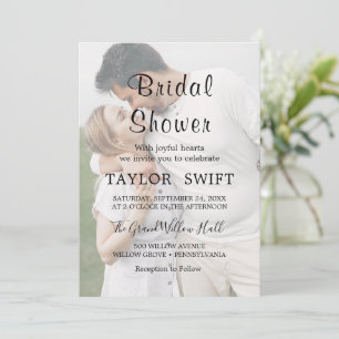 Whimsikkalligraphie   Brautparty aus ausgeblendete Einladung