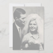 Whimsikkalligraphie | Foto Backing Vow Erneuerung Einladung (Rückseite)