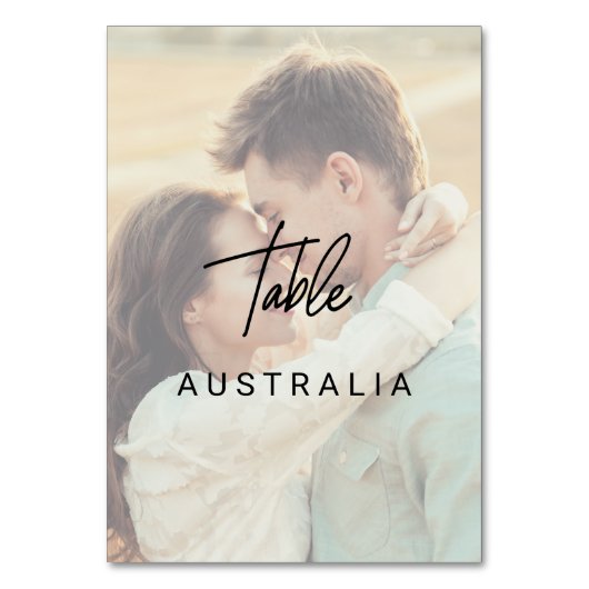 Whimsikkalligraphie | FOTO Tischnummer (Rückseite)