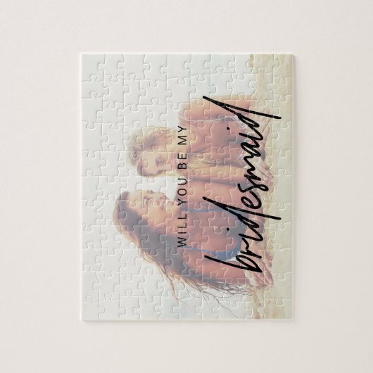 Whimsikkalligraphie | Vorschlag für Foto Bridesmai Puzzle (Vertikal)