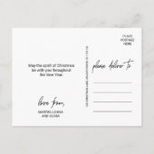Whimsikkalligraphie | Weihnachten im verblassten F (Rückseite)