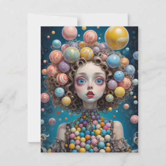 Whimsikkarte Mitteilungskarte (Vorderseite)