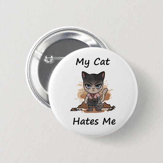Whimsikkatze Button (Vorne & Hinten)