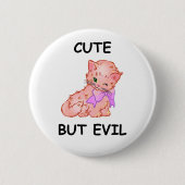 Whimsikkatze Button (Vorderseite)
