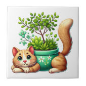 Whimsikkatze Fliese (Vorderseite)