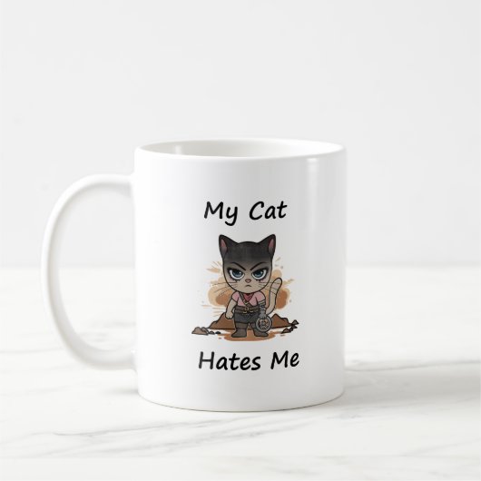 Whimsikkatze Kaffeetasse (Links)