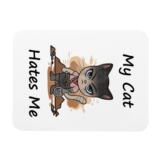 Whimsikkatze Magnet (Horizontal)