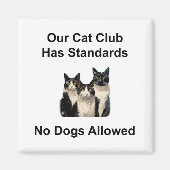 Whimsikkatze Magnet (Vorne)