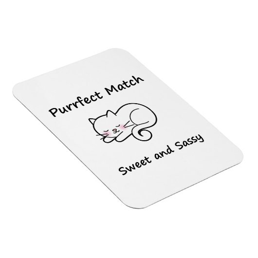 Whimsikkatze Magnet (Rechte Seite)