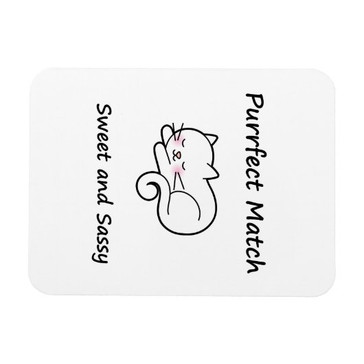 Whimsikkatze Magnet (Horizontal)