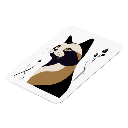Whimsikkatze Magnet (Linke Seite)