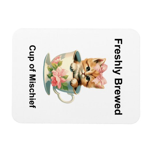 Whimsikkatze Magnet (Horizontal)