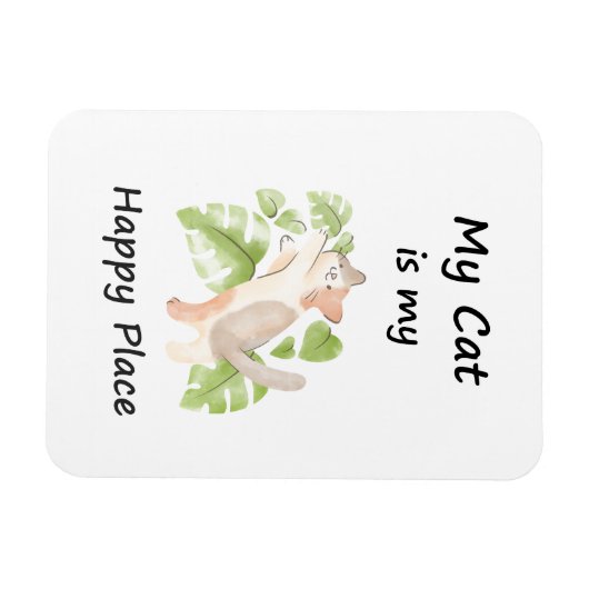 Whimsikkatze Magnet (Horizontal)