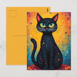 Whimsikkatze Postkarte