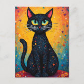 Whimsikkatze Postkarte (Vorderseite)