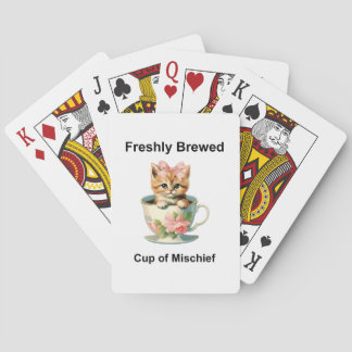 Whimsikkatze Spielkarten