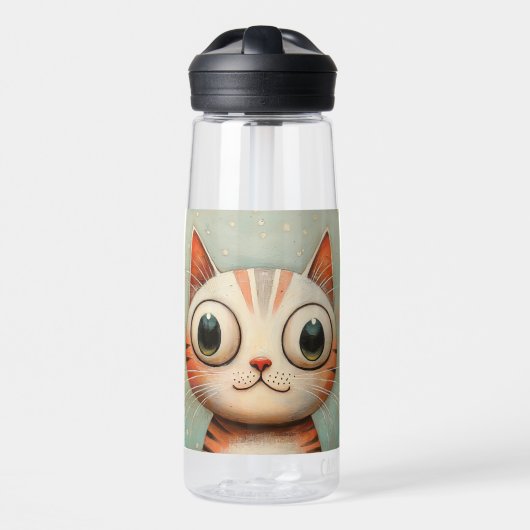 Whimsikkatze Trinkflasche (Vorne)