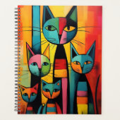 Whimsikkatzen Planer (Vorderseite)