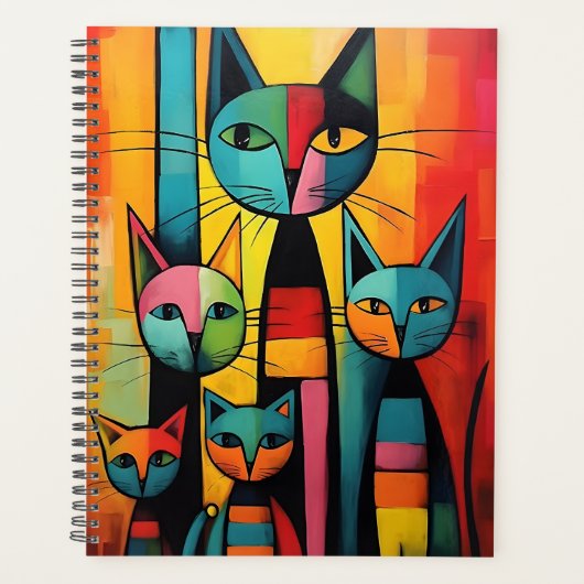 Whimsikkatzen Planer (Vorderseite)