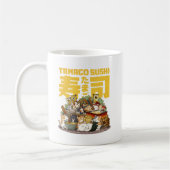 Whimsikkatzen Tamago Sushi Workshop Kaffeetasse (Links)