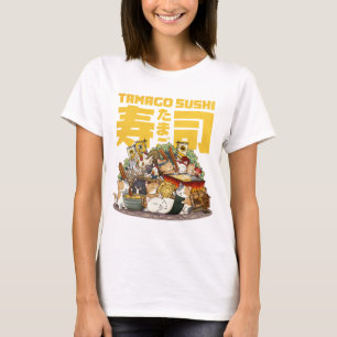Whimsikkatzen Tamago Sushi Workshop T-Shirt