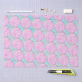 Whimsikkühne farbige Rose Seidenpapier (Handwerk)