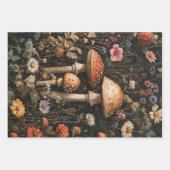 Whimsikräume und Wildblumen Geschenkpapier Set (Vorderseite 2)