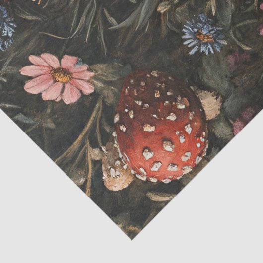 Whimsikräume und Wildblumen Seidenpapier (Ausschnitt)