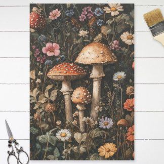 Whimsikräume und Wildblumen Seidenpapier