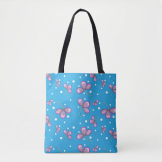 Whimsikrosa Blume Tote Bag Tasche