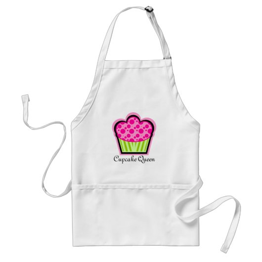 Whimsikrosa Cupcake-Schürze Schürze (Vorne)