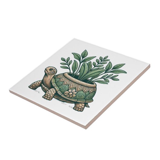 Whimsikschildkröte Fliese (Seite)