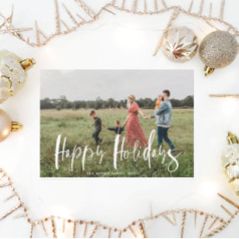 Whimsikskript Foto Happy Ferienkarte Einladung