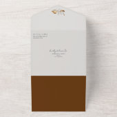 Whimsikum bald weg Brautparty All In One Einladung (Außenbereich)