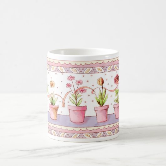 Whimsill Windows Garden Kaffeetasse (Mittel)