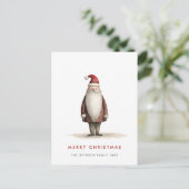 Whimsisch Minimalistisch Weihnachtsfeiertag des We Postkarte (Stehend Vorderseite)