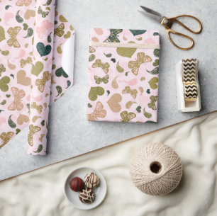 Whimsisch romantisch geschenkpapier