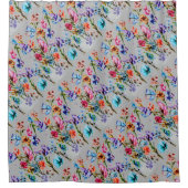 Whimsisch und farbenfroh duschvorhang (Vorderseite)