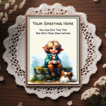 Whimsische Alltags-Sentiment-Geschichtenbuch-Kunst