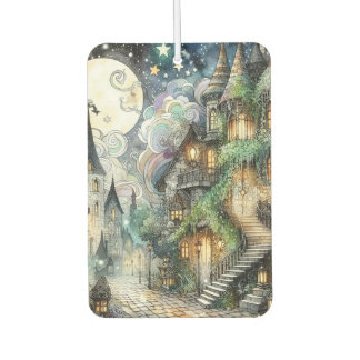 Whimsische Cottagecore-Fantasiewelt Autolufterfrischer