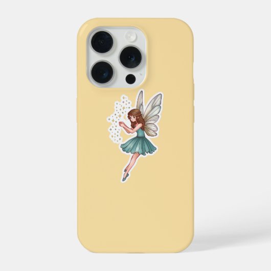 Whimsische magische Fee iPhone Hülle (Rückseite)
