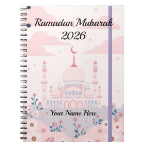 Whimsische Pastell-Islam-Kunst Notizblock