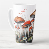 Whimsische Pilze Pilz-Patch Milchtasse (Linke Ecke)