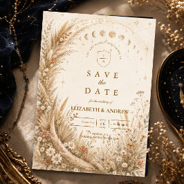 Whimsische Rustikale Himmlische Hochzeit Save The Date