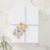 "Whimsische Schmetterlinge" Geschenkanhänger (Mit Garn)