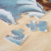whimsische Sonnenschein im Bett Puzzle (Seite)