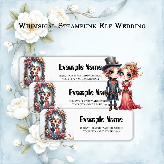 Whimsische Steampunk-Elfen-Hochzeit
