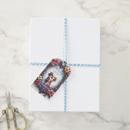 Whimsische Steampunk-Elfen-Hochzeit Geschenkanhänger