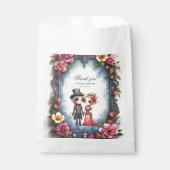 Whimsische Steampunk-Elfen-Hochzeit Geschenktütchen (Vorderseite)