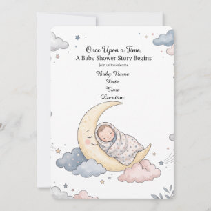 Whimsische Storybook-Klassiker Babyparty Einladung